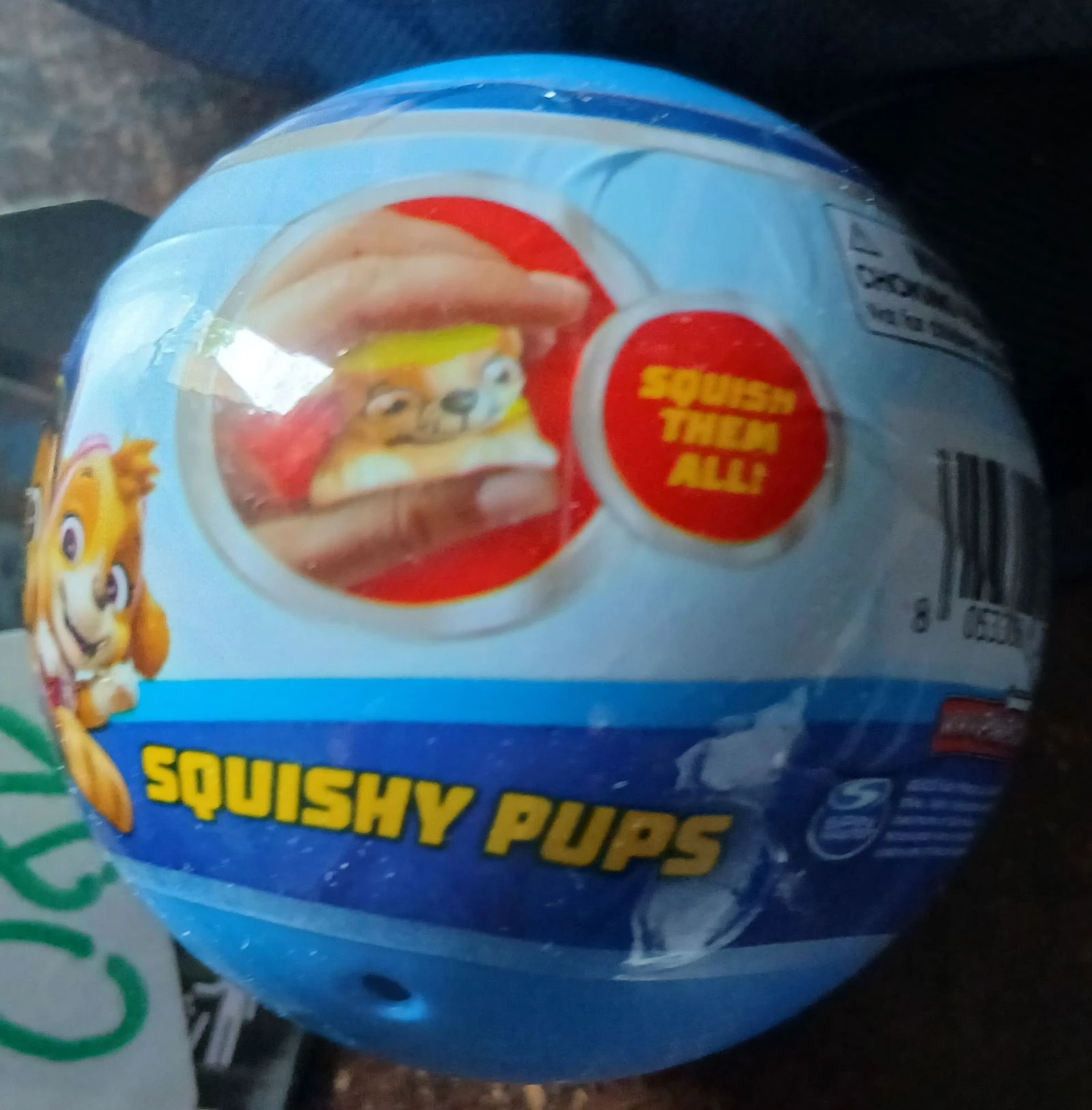 Capsules surprise squishy pat patrouille 